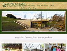 Tablet Screenshot of lewisandclarkvirginia.org